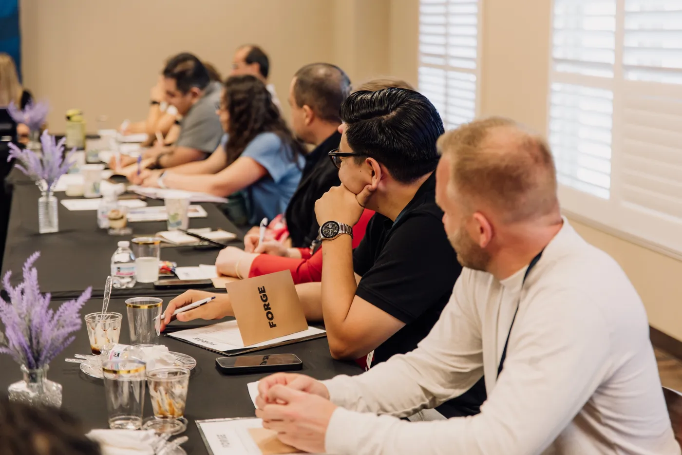Pastoral couples in a working session at a Counter Culture Intensive