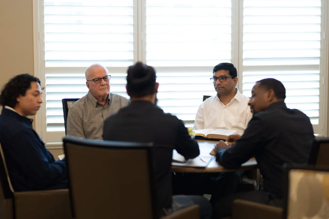 Pastors gathered in a FORGE training session